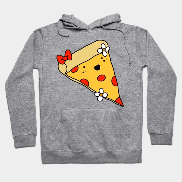 Pretty Pizza Slice Hoodie by saradaboru